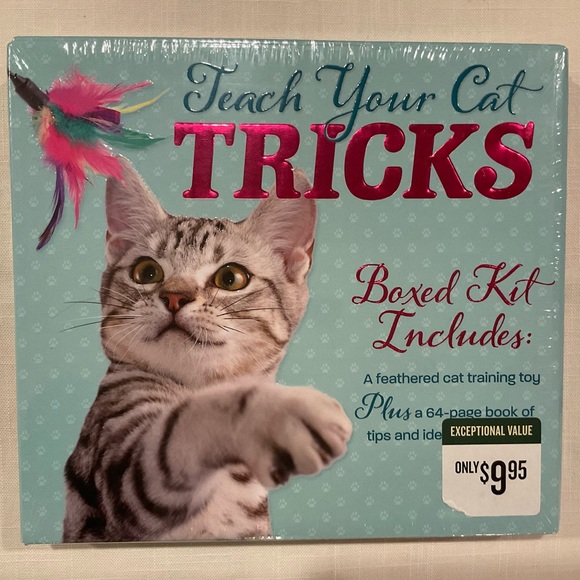 NWT😻Teach Your Cat Tricks~Boxed Set😻 - Picture 1 of 4
